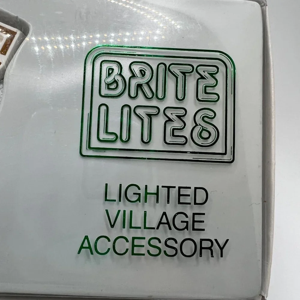 Lighted Village Accessory Snowman Brite Lites 52370 Dept 56